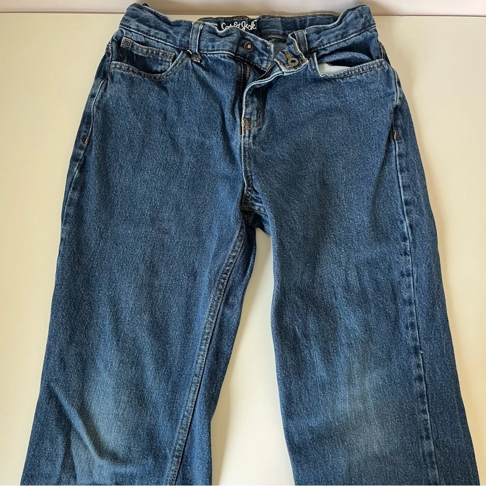 Lot of 3 pairs Cat & Jack Boys Straight and Relaxed Straight Jeans size 14 - Picture 4 of 9